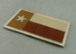 El bordado de encargo material de Cottom remienda las insignias para la ropa con pegamento del hierro